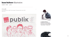 Desktop Screenshot of hansbaltzer.de